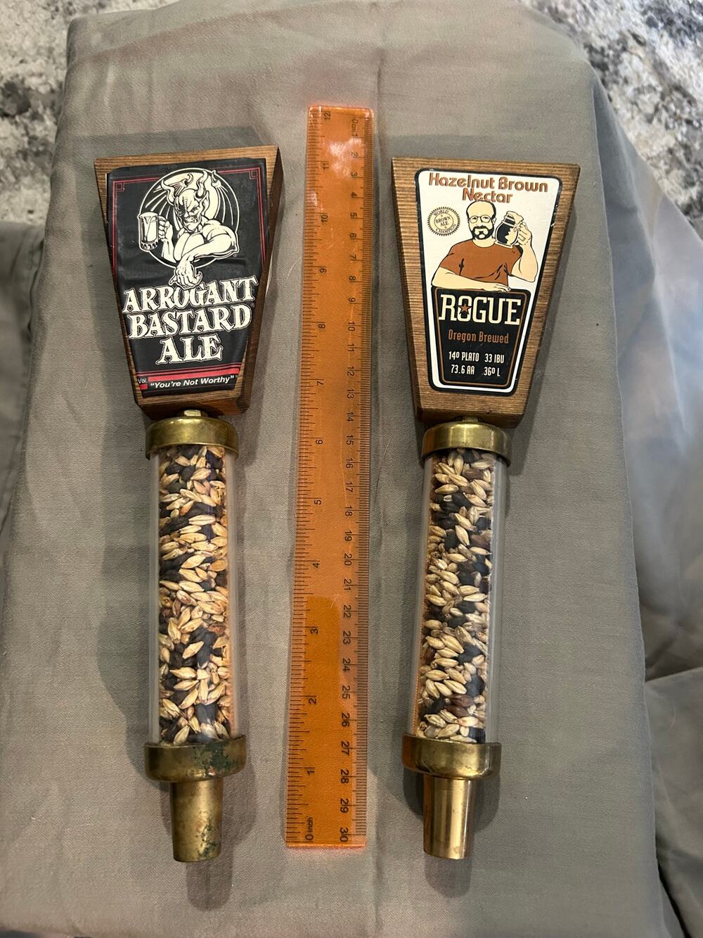 Rogue Beer Tap Handle Bundle Arrogant Bastard Hazelnut Brown Nectar Rare